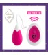 Anna Huevo Vibrador con Control Remoto USB Deep Pink