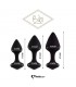 Bibi Set 3 Plugs Anales Negro
