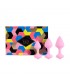 Bibi Set de 3 Plugs Anales Rosa