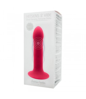Dildo Doble Densidad con Vibración Hitsens 2 6.5 S02 M Rosa