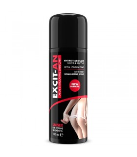 Excit-an Lubricante Base Mixta Agua y Silicona Efecto Fresco