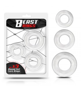 KIT 3 ANILLOS FLEXIBLE BEAST