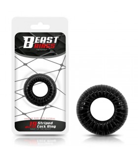 Anillo para el Pene Striped Súper Flexible y Resistente 1.9 