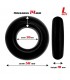 Set 3 Anillos para el Pene Flexibles Negros