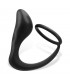 Randal Plug Anal con Anillo para el Pene Silicona Negro