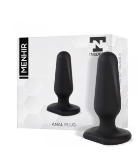 Menhir Plug Anal Silicona Negro