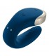 SATISFYER DOBLE LOVE LUXURY APP AZUL
