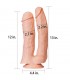 Dildo Doble King 12 Natural