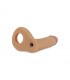 Dildo The Ultra Soft Double con Vibración 5.8 Natural