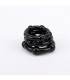 Anillos para el Pene Beaded Negro