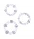 ANILLOS PENE TRANSP 3UDS BEADED
