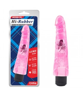 Vibrador Hi-Rubber 8.8 Rosa
