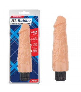 Vibrador Hi-Rubber 9 Natural