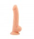Dildo Trooper 8 Silicona Líquida Natural