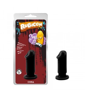 Plug Anal Evil Talla S 9 x 3.3 cm Negro