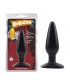 Plug Anal Rubicon 13.5 x 4.5 cm Negro