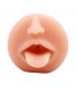 Masturbador Abby Sensual T-Skin 15 cm Natural