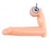 Funda para el Pene con Vibracion 15.5 cm Natural