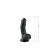 Pene Realístico Negro - 15 cm