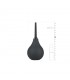Negra Ducha Anal  200 ml - Grande