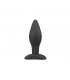 Plug Grande de Silicona - Negro