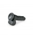 Pene Realístico Negro 17.5 cm