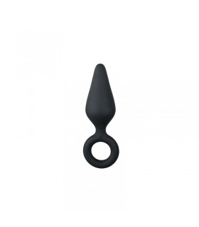 Plug de Silicona Negro - Mediano