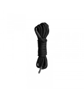 Cuerda de Bondage Negra Nylon - 10m