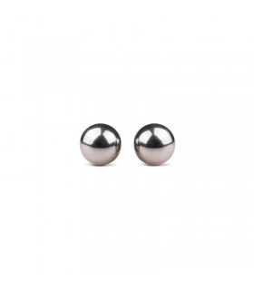 Bolas Vaginales Ben Wa Plateadas - 19 MM