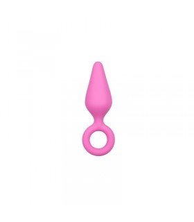 Plug de Silicona Rosa - Grande