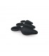 Set 3 Plug Anales con Aro Negro