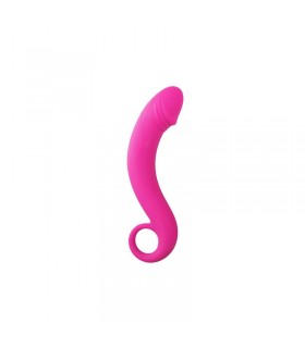 Dildo Rosa Silicona - Próstata