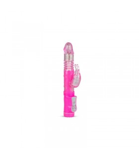 Vibrador Percutador y Bolas Rotadoras Rosa