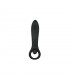 Vibrador Anal Silicona - Negro
