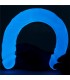 Dildo Doble Lumino 14.5 Luz Azul
