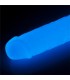 Dildo Lumino 8 Luz Azul