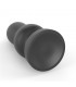Plug Anal con Vibración King Sized 7 Negro