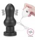 Plug Anal con Vibración King Sized 7 Negro