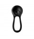 Anillo para el Pene Majestic Duo USB Negro