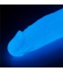 Dildo Lumino 10 Luz Azul
