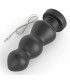 Plug Anal con Vibración King Sized 7.8 Negro