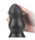 Plug Anal con Vibración King Sized 7.8 Negro