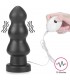 Plug Anal con Vibración King Sized 7.8 Negro