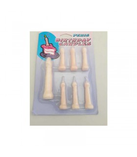 Velas con Forma de Pene 7 Unidades