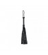 Flogger Trenzado Cuero Negro