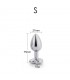 Plug Anal con Joya de Corazón Purple Lavender Talla S