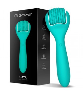 Gaya Masajeador Doble Función USB Silicona