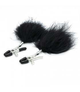 PINZAS PEZONES PLUMA FETISH ADDICT