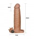 Funda para el Pene Pleasure X-Tender Marron Add 2