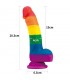 Dildo Prider 8 Silicona Líquida